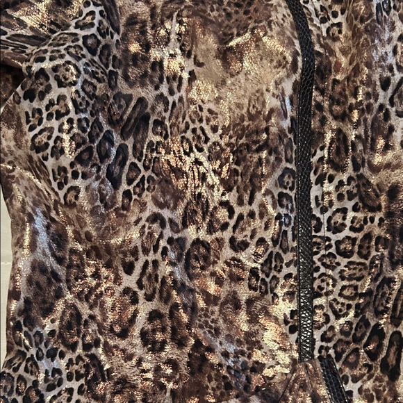Chicos Zenergy Leopard Print Jacket - Picture 5 of 5
